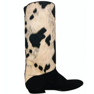 PONY-STYLE CALFSKIN BOOTS (SOLD)